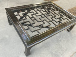 Gorgeous Distressed Ebony Coffee Table