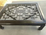 Gorgeous Distressed Ebony Coffee Table