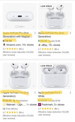 AirPods Pro 2nd Generation with MagSafe Charging Case