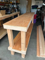 20” workbench table