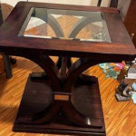 ANTIQUE END TABLE