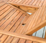 FIRM PRICE! NEW in a Box Solid Wood Dining Table, Assembly Required