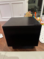 Z gallerie wood side table