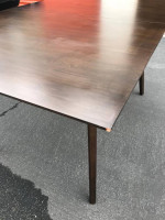 West Elm Mid Century Expandable Dining Table 60-80" Dark Mineral