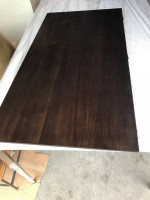 West Elm Mid Century Expandable Dining Table 60-80" Dark Mineral