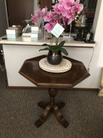 Beautiful Wood Dining Table 28"Wide, 30" Tall