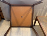 Harry Lunstead Designs Acid Washed Bronze Side Table and Coffee Table