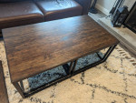 Rustic Industrial Coffee Table