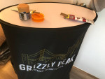 Easy folding table for room