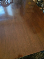 1940s Mahogany Table 6 chairs