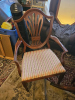 1940s Mahogany Table 6 chairs