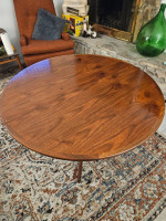 Perfectly Paired Mid Century Modern Dining Table & Chairs with Hutch