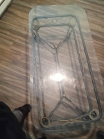 Glass top coffee table