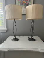 Set of Michelle Beaudoin table lamps