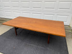 Very Large 60s MCM Scandinavian Coffee Table