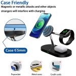 DARSSUM Magnetic Wireless Charging Compatible iPhone Apple Watch Airpod