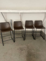 Moving out sale - coffee table, shelf, desk, bar stool chairs