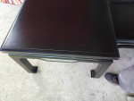 Coffee table and 2 end tables