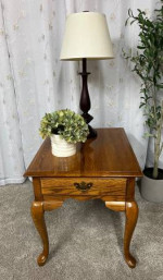 Oak End Table by Broyhill-PRICE REDUCED!
