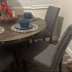 Round Dining room table