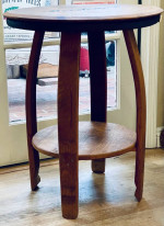 Custom Wine Barrel Table