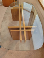 Mid Century Gustav Gaarde Teak &Glass Coffee Table