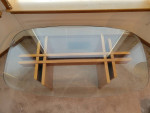 Mid Century Gustav Gaarde Teak &Glass Coffee Table