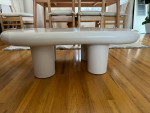 New mini coffee table creme