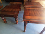 Coffee table and 2 side tables