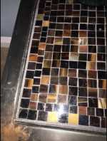 Steel Table or Nightstand