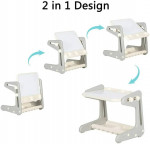 Convertible Kid Easel, Whiteboard Desk Table and Chair Arts Set