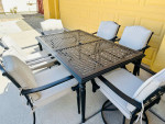 Patio set table 6chairs … hampton bay