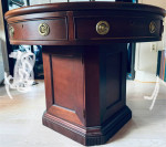 Ethan Allen Desk and Ralph Lauren Center Table