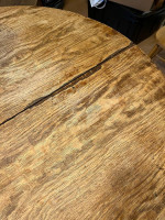 48 inch oak table