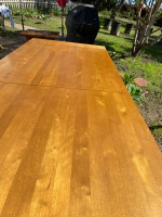 7' Mission Style Maple Top Table