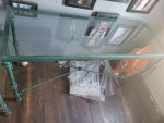 Glass Metal Table
