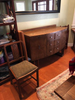 Deco Buffet, Table and Chairs