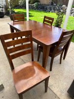 Table and chairs