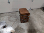 Unique Solid Wood Side Table