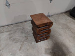 Unique Solid Wood Side Table