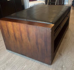 Crate & Barrel Coffee Table/Ottoman