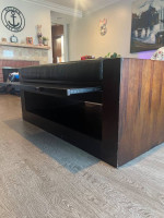 Crate & Barrel Coffee Table/Ottoman