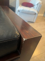 Crate & Barrel Coffee Table/Ottoman