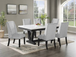 7 or 6 PCS Karlota Collection Dining table set-Mega sale