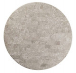 7 PCS Carson Collection Round dining table set-Genuine Marble top-sale