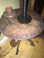 ECLECTIC SMALL ROUND TABLE