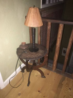 ECLECTIC SMALL ROUND TABLE