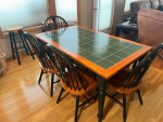 FARM STYLE COUNTRY DINING TABLE!!