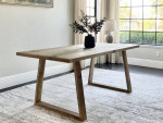 6FT X 3FT Solid Wood Modern Rustic Farmhouse Dining Table