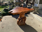 Beautiful old growth live edge table